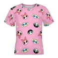 thumbnail image 4 of The Powerpuff Girls Kids Short Sleeve Tee Shirt Novelty Crewneck T-Shirts Unisex Summer Blouse Tops for Boys Girls 100CM, 4 of 8