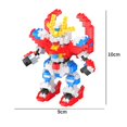 thumbnail image 2 of Gundam Figure Character Toys Diy Mini Figure Collection Toys Creativity, 2 of 5
