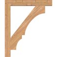 thumbnail image 3 of Ekena Millwork 3 1/2"W x 30"D x 36"H Balboa Block Smooth Bracket, Western Red Cedar, 3 of 4