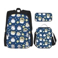 thumbnail image 1 of Balery Star Penguin Mochila escolar 3 en 1 para niños: mochila resistente con lonchera térmica y estuche para lápices. Mochila escolar para niños y niñas., 1 of 7