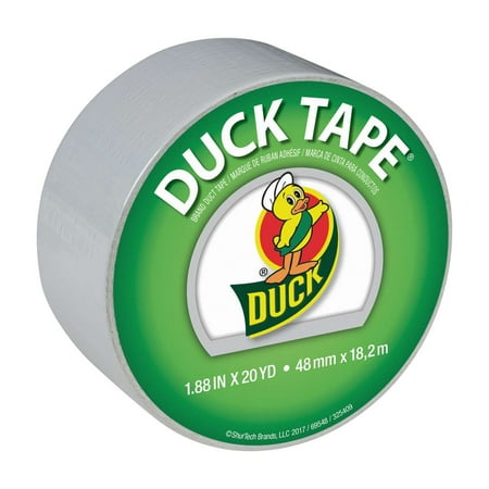 Duck Brand 1.88u0022x20 Yd Dove Gray Cut Tape