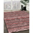 thumbnail image 2 of Ahgly Company Indoor Square Patterned Pastel Pink Area Rugs, 6' Square, 2 of 6
