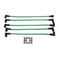 thumbnail image 1 of Cable De Encendido De Coche De Silicona De Alto Rendimiento Y Durabilidad, Color Verde, 1 of 9