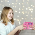 thumbnail image 6 of New Hair Chalk Comb for Girls Kids, Washable Temporary Hair Color Dye for Kids Age 5 6 7 8 9 10+ Birthday Party Gift Cosplay DIY, Children's Days (Pink, Purple), 6 of 8
