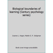Angle View: Biological boundaries of learning (Century psychology series) [Hardcover - Used]