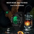 thumbnail image 5 of Findtime Military Watches for Men Digital Tactical Sports Compass Pedometer Calorie Step Counter Watch Waterproof Stopwatch Pacer Running Watch Alarm Electronic Nylon Strap, 5 of 7