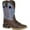 Brown/Purple, variant on Lil’ Rebel by Durango® Big Kids Brown Tan Western Boot