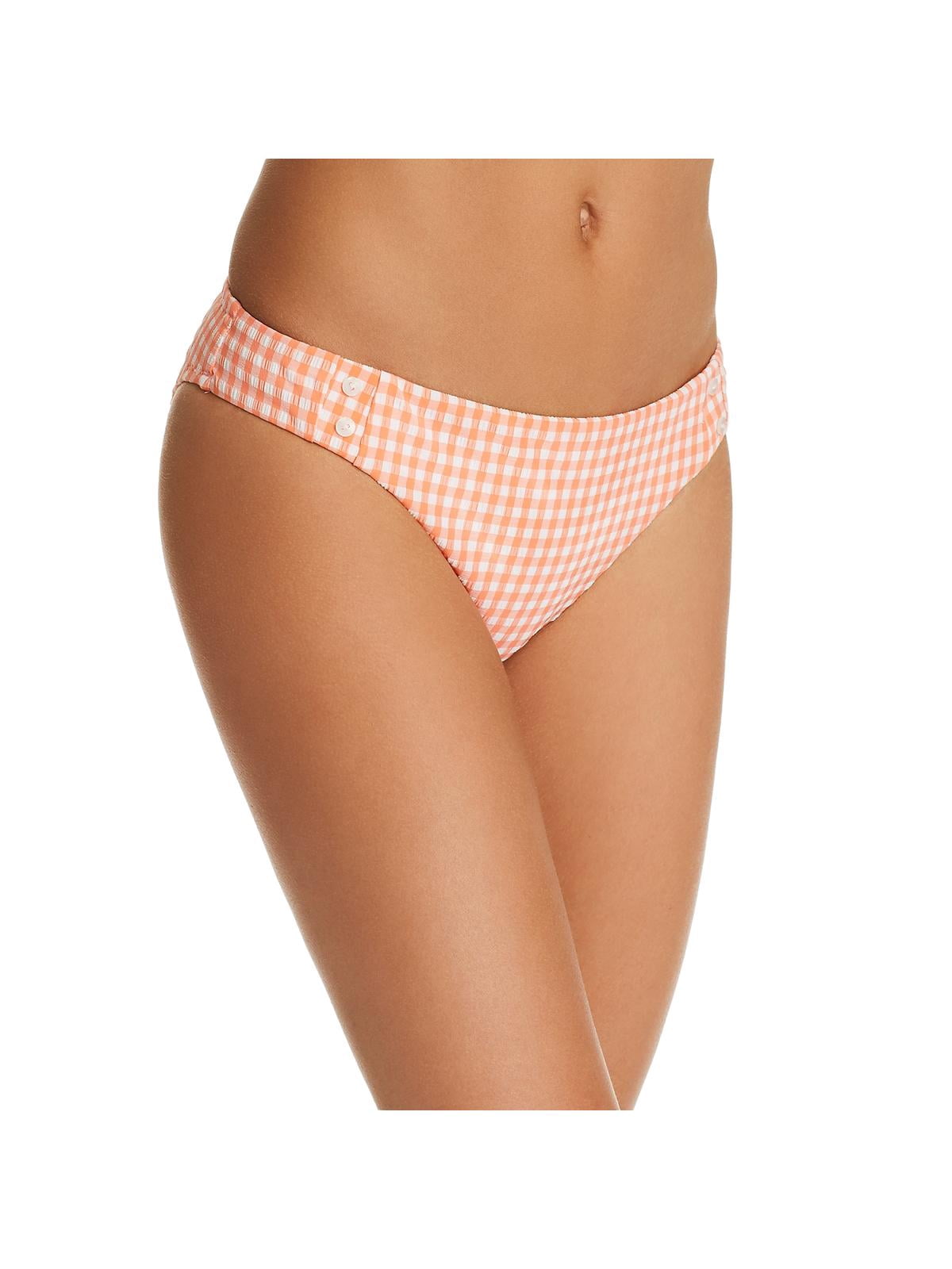 Nanette Lepore Womens Gingham Bikini Swim Bottom Separates Nanette Lepore Womens Gingham Bikini Swim Bottom Separates