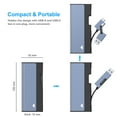 thumbnail image 3 of BENFEI M.2 NVME SATA SSD Enclosure, 10 Gbps USB Type-C/Type-A to NVME PCI-E SATA M-Key/(B+M) Key Solid State Drive Enclosure Support UASP Trim for NVME/SATA SSDs 2230/2242/2260/2280, 3 of 7