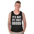 thumbnail image 5 of Not My First Rodeo Horseback Riding Tank Top T Shirts Men Women Brisco Brands L, 5 of 6