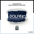 thumbnail image 2 of Dolfino Pro Lycra Swim Cap with Carry Case - Blue, 2 of 4