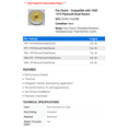thumbnail image 2 of Fan Clutch - Compatible with 1968 - 1975 Plymouth Road Runner 1969 1970 1971 1972 1973 1974, 2 of 2