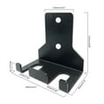 thumbnail image 5 of ZPAQI Double Barbell Holder Hanging Barbell Rack Weight Bar Holder Easy to Install, 5 of 8