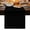Black, variant on White Table Runner 72 Inches Long, Modern Minimalist Pure Soild Color Kitchen Coffee Dining Table Decoration for Home Party Birthday Wedding Home Decor 13x72 Inches