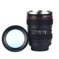 thumbnail image 1 of Lente De La Cámara Taza De Café Taza De Agua De Viaje De Acero Inoxidable Taza De Grado Alimenticio Aislada A Prueba De Fugas De Doble Capa Para Viajes Oficina En El Hogar 400 Ml 24-105 Mm Kearding HA017973-00, 1 of 7