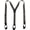 Khaki / Navy / Khaki, variant on CTM® Elastic Button End Stripe Dress Suspenders (Men's)