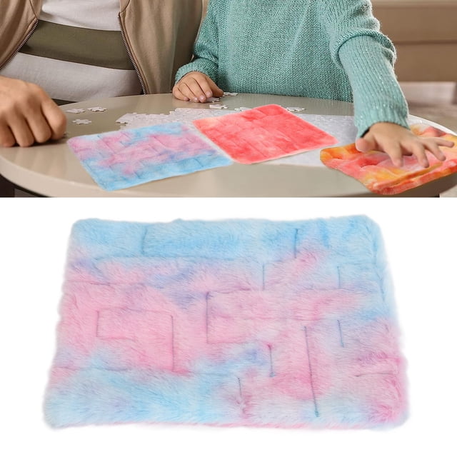 Soft Flannel Marble Maze Mat for Stress Relief, Developing Skills, Safe and Interactive, Portable and Versatile, Helps Kids Find Calm and Relaxation