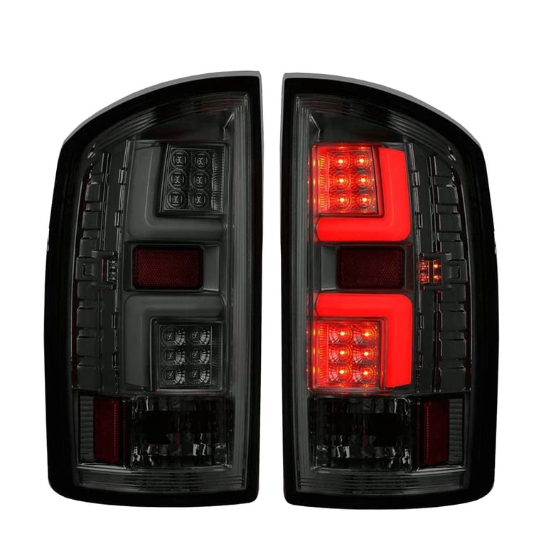 Left Driver Side Rear Tail Lamp For 2007-2009 Dodge Ram 2500/3500/1500 – Chrome Housing