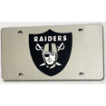 thumbnail image 2 of Oakland Raiders Laser License Plate, 2 of 2