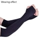 thumbnail image 4 of Guantes de invierno para mujer, guantes suaves de invierno para mujer, guantes térmicos cálidos para ciclismo con pantalla táctil, blanco crema,, 4 of 5