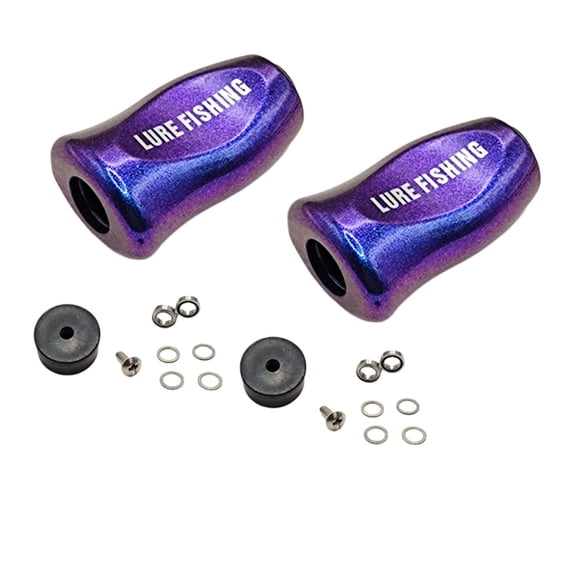 for Daiwa for Slp Works for Tatula for Zillion for Fuego Spinner Bait Reel Knob Blue Purple