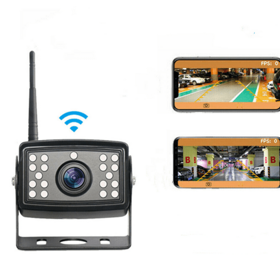 1296P HD Wireless Backup Camera Wifi IR Camera For Truck Van Trailer