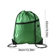 thumbnail image 3 of Lightweight Drawstring Backpack for Gym, Travel, and Beach - Foldable Nylon Sports Bag, 3 of 6