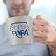 thumbnail image 4 of Taza para Café de 500ml con Frases para Papá LUCKMAN Modelo Dad blanco, 4 of 5