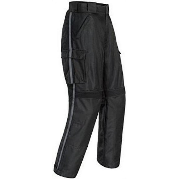 Tourmaster Flex LE Airflow Over Boot Mens Motorcycle Pants Black LG Short