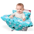 thumbnail image 1 of YASMIN BOX Funda para carrito de la compra para bebé - Funda para trona para restaurantes - Funda para carrito de la compra extra grande para bebé - Acolchado grueso - Lavable - Fundas para carrito de, 1 of 5