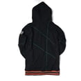 AACA Compton Community College Men's Black Pullover Hoodie with Striped ...