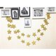 thumbnail image 4 of KAKOWELY Guirnalda de estrellas doradas de 2 m, 2 unidades, papel de galaxia navideña, guirnalda de estrellas para decoración de Navidad, bodas, fiestas, baby shower (dorado brillante), 4 of 4