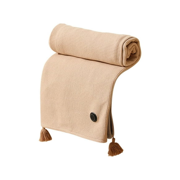 DBSFVPUS Blankets for Beds Portable Heated Shawl for Women Portable Heated Blanket for Outdoors Usb with Snaps Usb Heated Blanket Battery Operated for Women Family Lovers