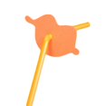 thumbnail image 4 of 10 Inovación Naranja Sorbete de Plástico para Beber Servicio de Yuyangstore Divertidas pajas de beber, 4 of 8