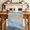 Blue, Brown, variant on Blue Coastal Table Runner 120 Inches, Beach Nautical Seaside Ocean Beige Bed Runner Dresser Scarves Tabletop for Indoor Outdoor Parties/Ceremony/Banquet, 13"x 120"
