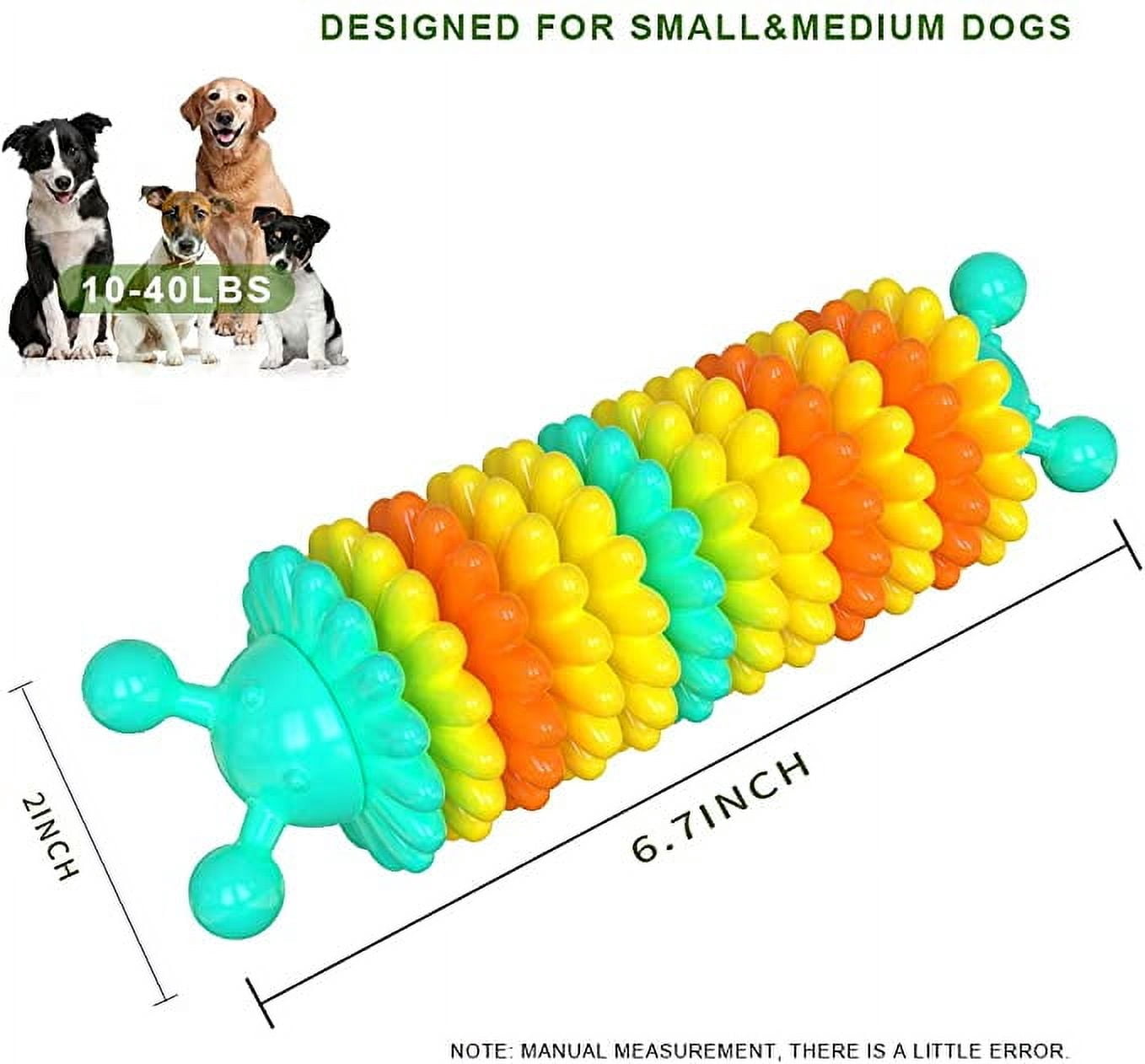 3PCS Dog Chew Toys for Aggressive Chewers Large Breed Non-Toxic Natural Rubber Durable Indestructible Dog Toy Tough Durable Puppy Chew Toy for Medium/Large Dogs