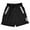 Black, variant on S-3XL Men Sweat Shorts Fashion Stretch with Zipper Pockets for Jogging Shorts with Reflective Strips