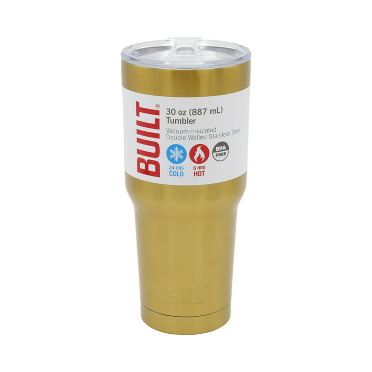 Built 5226259 30-Ounce Double-Walled Stainless Steel Tumbler in Stainless Steel