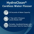 Equate HydroClean Cordless Water Flosser with Removable Tank, 2