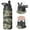Black, variant on Camouflage Insulated Stainless Steel Water Bottle with Straw & Cleaning Brush – 18/32/40 Oz | Leakproof, BPA-Free, 304 Stainless Steel, Wide Mouth, Travel Mug for Car, Gym, Office