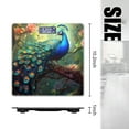 thumbnail image 2 of High Precision Body Weight Scale Smart Bathroom Scales with Large LCD Display(400lbs),Decorative for Bedroom-Majestic Peacock With Vibrant Blue And Green Plumage, 2 of 4