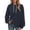 Navy, variant on YODETEY Womens Sweatshirts Hoodies, Drawstring Casual Long Sleeve Textured Knit Loose Hooded Sweatshirt with Pocket, Hoodies for Women,Beige,XXL
