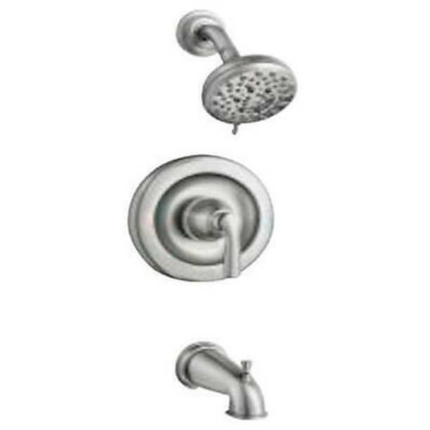 Moen 82537SRN Hilliard Tub And Shower Faucet, Brushed Nickel