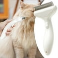 thumbnail image 5 of Dematting Comb for Cats Curved Deshedding Grooming Supplies for Dogs and Cats Widened Cutters Skin Friendly Deshedding, 5 of 6