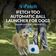 iFetch Too Auto Pet Ball Launcher for Medium/Large Dogs, Indoor/Outdoor ...