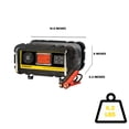 thumbnail image 3 of Cargador de baterías STANLEY BC15BS 15A 12V con arranque del motor 40A, 3 of 5
