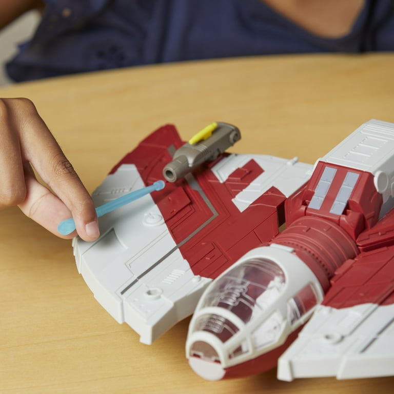 Star Wars: Mission Fleet Ahsoka Tano T-6 Jedi Shuttle Toy Action