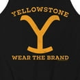 thumbnail image 3 of Yellowstone - Wear The Brand Y - Men's Jersey Tank Top, 3 of 6
