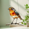 thumbnail image 4 of PLPPYFS Hummingbird Acrylic Stained Glass Window Hanging, Birds On Branch Stained Hanging Decor, Bird Series Art Ornaments Pendant Hanging for Windows or Doors Home Decorations, Gifts for Bird Lovers, 4 of 6