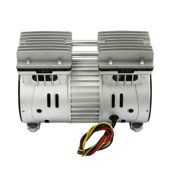 125LPM Silent Air Pump Compressor Head Small Air Mute Oilless Vacuum Pump 550W